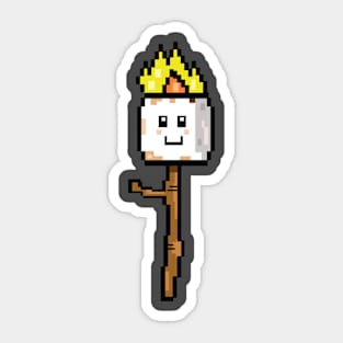 8 bit Mel Sticker